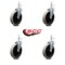 Service Caster Cambro 41076 Swivel Caster Replacement Set - BC340KD Utility Cart - SCC CAM-SCC-GR05S510-TPRS-716138-4 - alternate 1